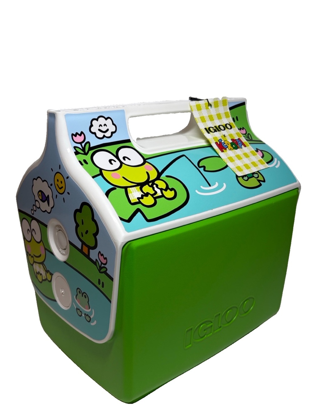 Sanrio Hello Kitty KEROPPI 6 Cans Cooler Insulated Igloo Playmate NWT